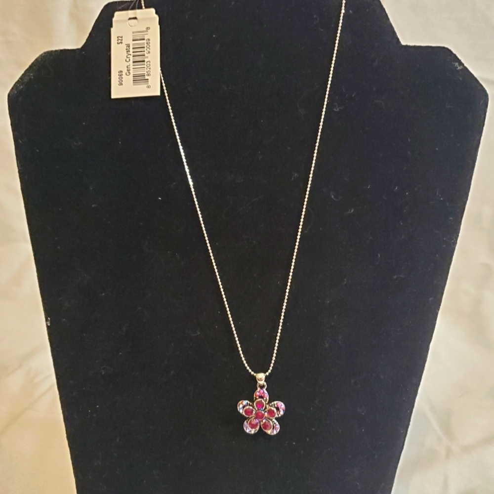 Cookie Lee Genuine Crystal Necklace and Earrings NWT - Picture 6 of 8